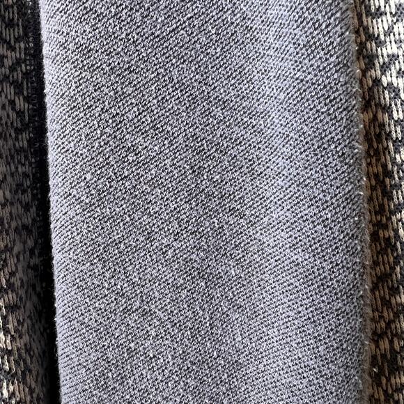 J Jill Pullover Womens Size Large Blue & White Marled Colorblock Cowl Neck - Picture 7 of 16